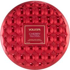 Innredningsdetaljer Voluspa 3-Wick Tin Cherry Gloss 340g Duftlys