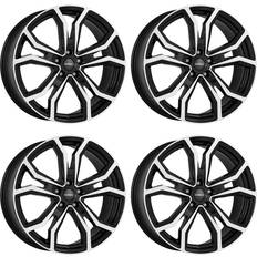 19" - 5/120 Bilfälgar Dezent TV Dark 8x19 5 120 ET48 Fälg Svart