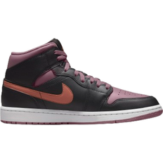 Nike Air Jordan 1 Mid SE M - Black/Sky J Mauve/White/Sky J Orange