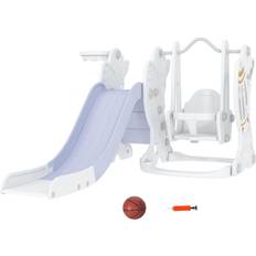 Aiyaplay 3 in 1 Slide & Swing Set