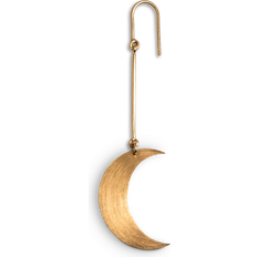 Sølv Øreringe Jane Kønig Half Moon Earring - Gold