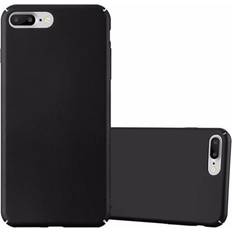 Cadorabo Hard Cover Matt Metall Cover iPhone 8 iPhone 7S iPhone 7 Smartphone Hülle, Schwarz