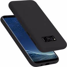 Cadorabo LIQUID SCHWARZ, Samsung Galaxy S8 PLUS Case for Samsung Galaxy S8 PLUS Cover Protection TPU Silicone Gel Black