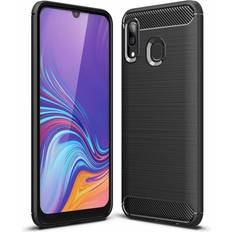 Nalia Hülle Samsung Galaxy A40 Galaxy A40 Smartphone Hülle, Schwarz