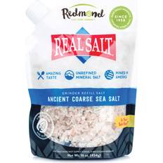 Halal Spices, Flavoring & Sauces Redmond Real Salt Coarse Refill Pouch 16oz