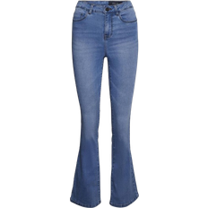 Noisy May Nmsallie HW Flare Jeans Vi162lb Mix Blu Chiaro