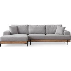 Hjørnesofaer Atelier Del Sofa Hjørnesofa Tan Left Grå Sofa