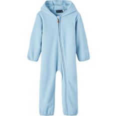 Monos de Forro Polar Name It Munit Fleece Overall - Ashley Blue (13211734)