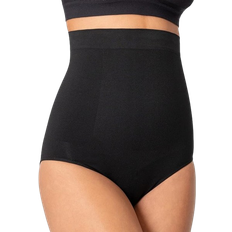 Elastane/Lycra/Spandex Girdles Shapermint Essentials All Day Every Day High Waisted Shaper Panty - Black