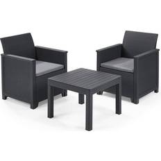 Keter Emma Café-Set, 1 Bord inkl. 2 Stolar