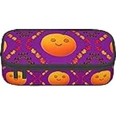 Orange Desktop Organizers Siulas Smiley orange stor kapacitet pennfodral kontor