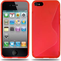König Design TPU Case for iPhone 5 5s Red