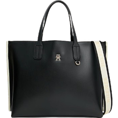 Tommy Hilfiger Handtaschen Tommy Hilfiger Iconic Detachable Strap Satchel - Black