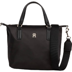 Tommy Hilfiger Tragetaschen Tommy Hilfiger Emblem Small Tote Bag - Black