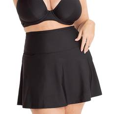 Shapermint Women Skirts Shapermint Essentials High Waisted Full Coverage Swim Skirt - Black