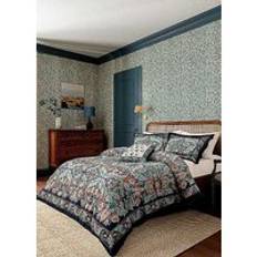 Morris & Co V & A Earthly Paradise Cotton Percale 200 Thread Count Duvet Cover