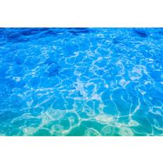 Highland Dunes Blue Water Ripple Framed Art