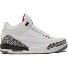 Nike Air Jordan 3 Retro M - White/Fire Red/Cement Grey/Black