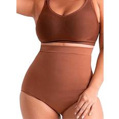 Shapermint Women Girdles Shapermint Essentials All Day Every Day High Waisted Shaper Panty - Latte