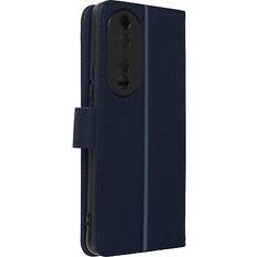 Accesorios para teléfonos móviles Avizar Funda para Honor 90 Tarjetero Soporte Vídeo Azul oscuro azul oscuro