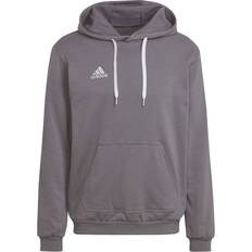 Gray - Soccer Sweaters adidas Men's Entrada 22 Sweat Hoodie - Team Grey Four