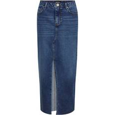 Slim-fit Röcke Pieces Jessie Denim Skirt - Medium Blue Denim