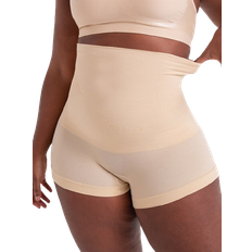 Essentials All Day Every Day High Waisted Shaper Boyshort - Beige