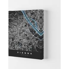 Borough Wharf Vienna Graphic Print Framed Art