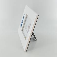 Ceramic Photo Frames Breakwater Bay Bevelled Ceramic Single Picture White/Blue Photo Frame