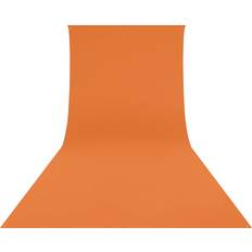Wrinkle-Resistant Backdrop Tiger Orange 9x20ft