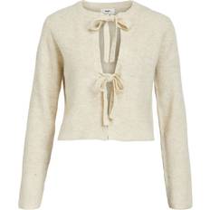 Dame - Slim Cardigans Object Cropped Reversible Cardigan - Sandshell