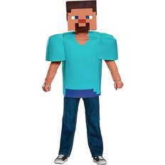 Bleu Tenues de soirée Disguise Boys Minecraft Steve Deluxe Costume Video Game Costumes