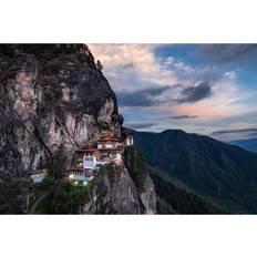 Union Rustic Tiger''s Nest Monastery Bhutan Photograph Framed Art