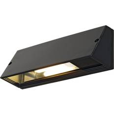 SLV Pema Black Wall Flush Light 28cm
