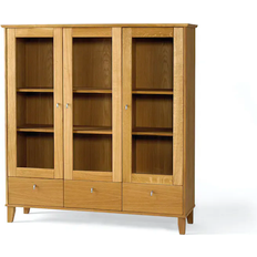 Torkelson Vitrineskabe Torkelson Ekliden Oiled oak Vitrineskab 137x145cm