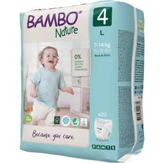 Ble str 4 Bambo Nature Str 4 Pants 7-12kg - 100stk