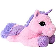 TE-Trend TE-Trend XL enhörning gosedjur gosig häst mjuk leksak mjuk leksak enhörning 45 cm lila glitterhorn rosa rosa rosa