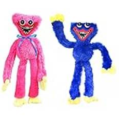 MAGIC SELECT Plush Popy Huggy Wuggy. Plyschlek med vallmofrön till jul. Poppy plyschleksak för barn och vuxna. Blå och rosa