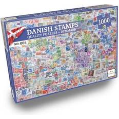 Danish Stamps 1000 Pieces