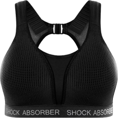 Dame - Polyamid BH-er Shock Absorber Ultimate Run Bra Padded - Black