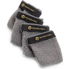 Seleverkstedet Fleece Grey Hundskor 4-pack XL