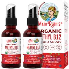 MaryRuth Organics Vitamin B12 Spray USDA Organic Vitamin B12 Liquid Spray B12 Vitamin Liquid