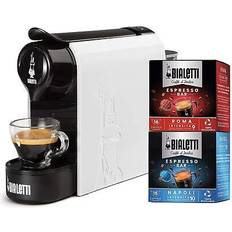 Bialetti Macchine da Caffè Bialetti Gioia + 32 Caps Automatica Potenza 1200 Watt Colore Nero + 32 Capsule di Caffè Incluse