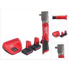 Milwaukee m12 fraiwf38-502 winkelschlagschrauber 12 v 2x akku 5 ah lader