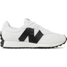 Weiß Laufschuhe New Balance Big Kid's 327 - White/Black