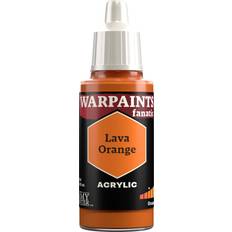 Orange Akrylfärger The Army Painter Warpaints Fanatic Lava Orange