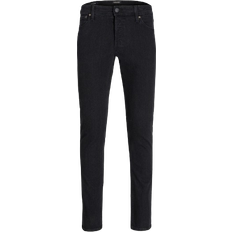 XS Jeans Jack & Jones Glenn Original SQ 356 Slim Fit Jeans - Black/Black Denim