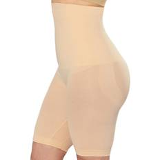 Shapermint Essentials All Day Every Day High Waisted Shaper Shorts - Nude