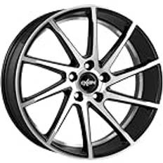 Car Rims Oxigin 20 attraktion 8,50 x 18 Offset 45 bultmönster 5,00 108,00 Centre Bore 72,60 OXZWANZIG8518F45BFPHD, svart fullpolerad