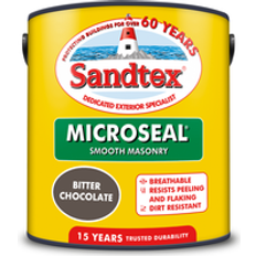Sandtex Brown Paint Sandtex Sandtex Microseal Smooth Bitter Chocolate Concrete Paint Brown